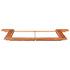 Aki Kagu -  Japanese Futon Bed Frame Solid Acacia Wood 200x200 cm